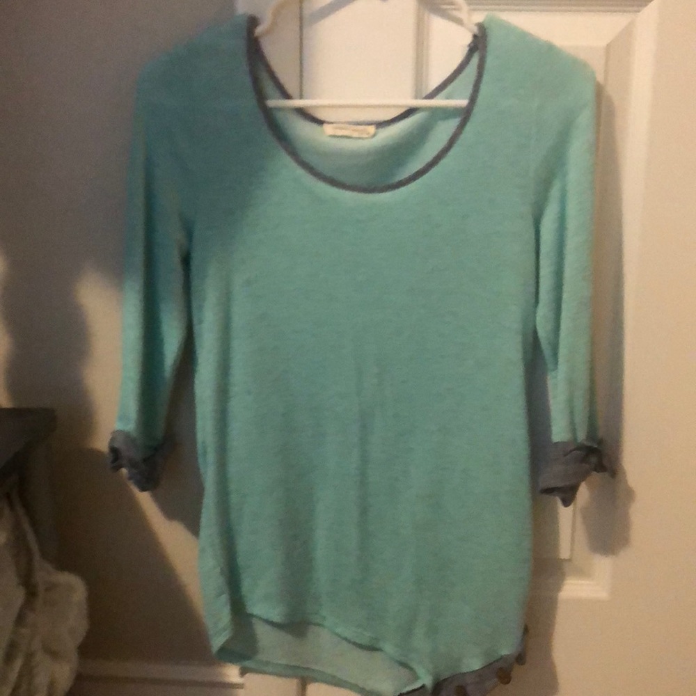 Lime lush Mint green and gray too